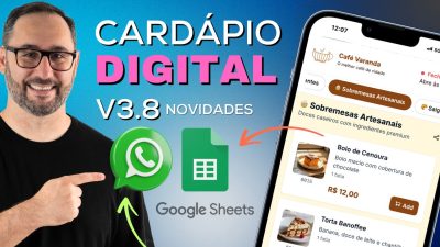 Cardápio Digital com Pedido para WhatsApp 2025