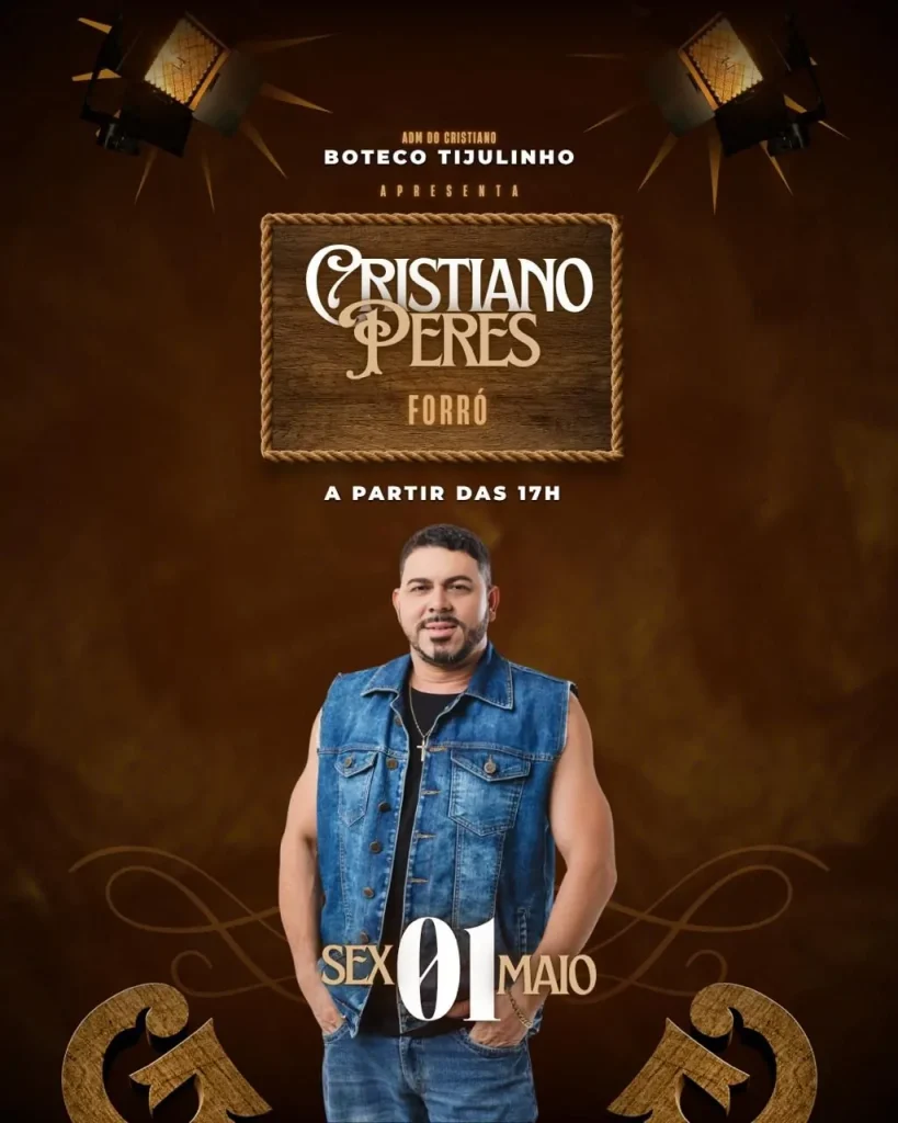 Cristiano Pires – Boteco Tijulinho – 01/05/26