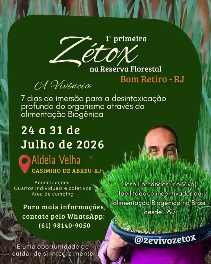 Primeiro Zétox – Reserva Florestal Bom Retiro – 24 a 31/07/26